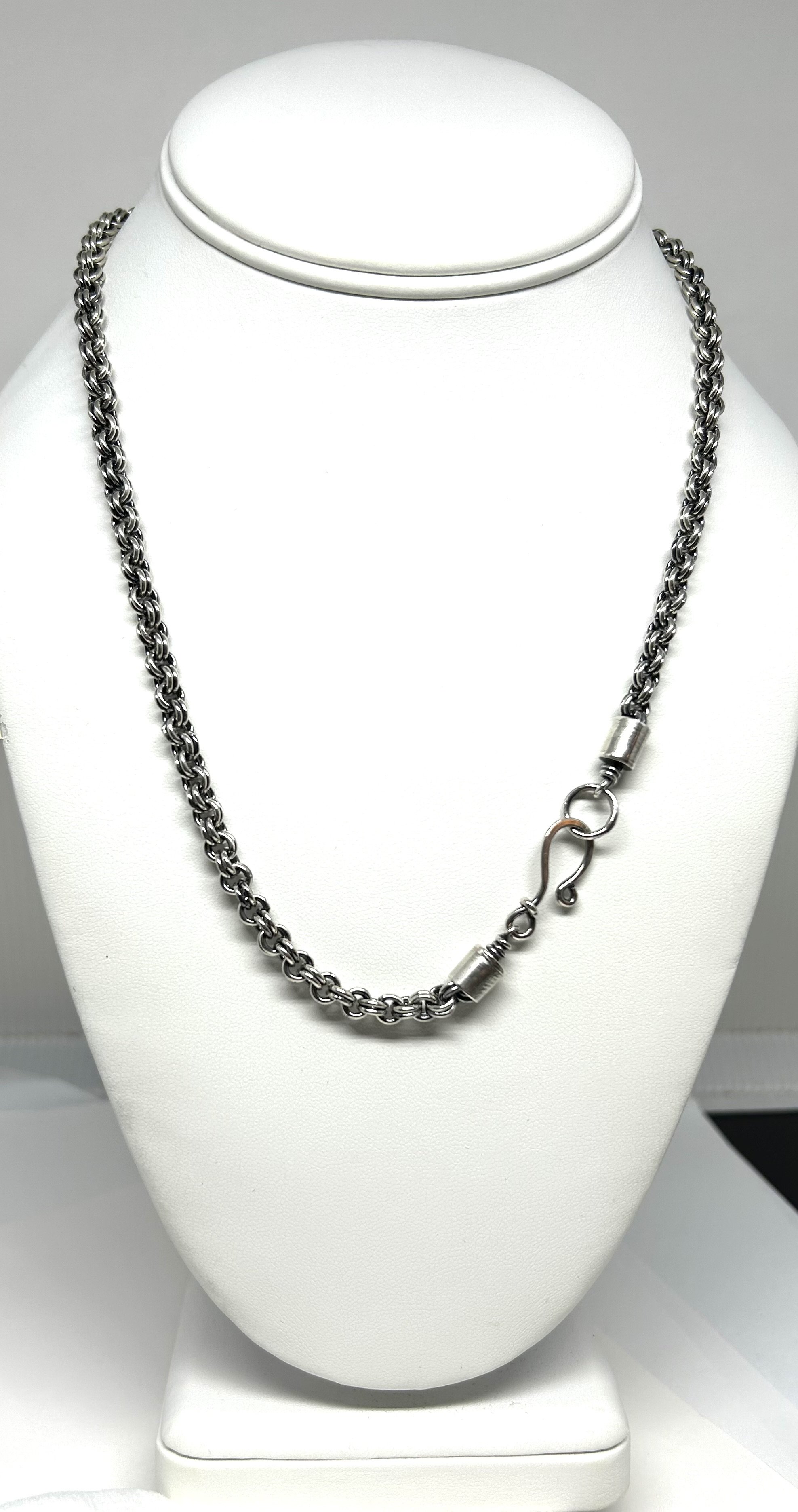 Silver necklace