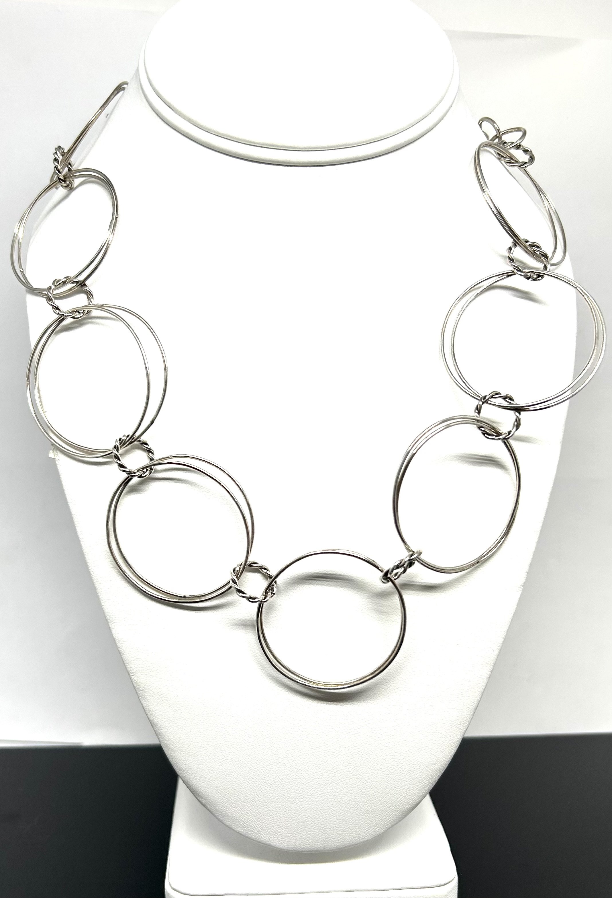 Silver necklace