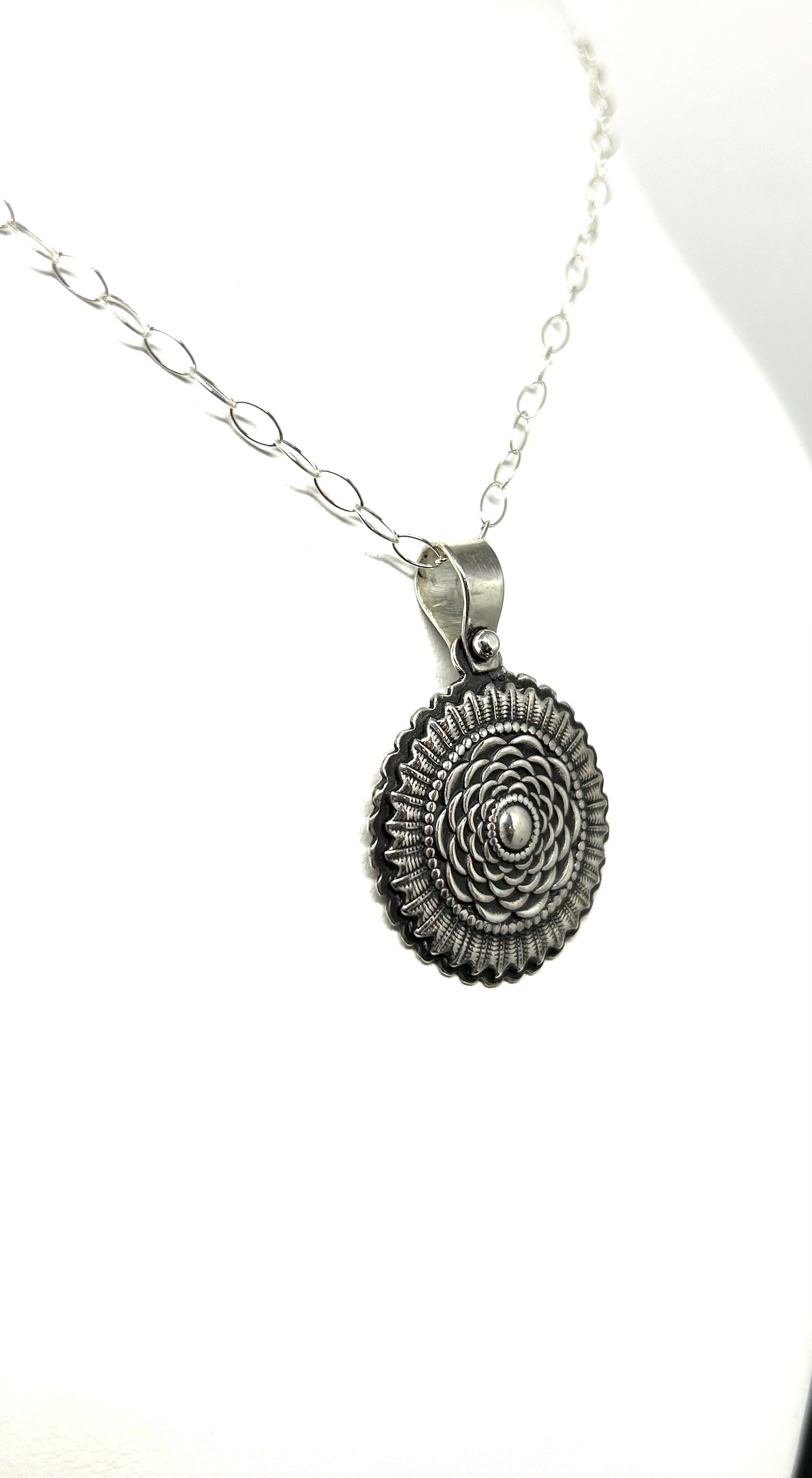 Silver necklace