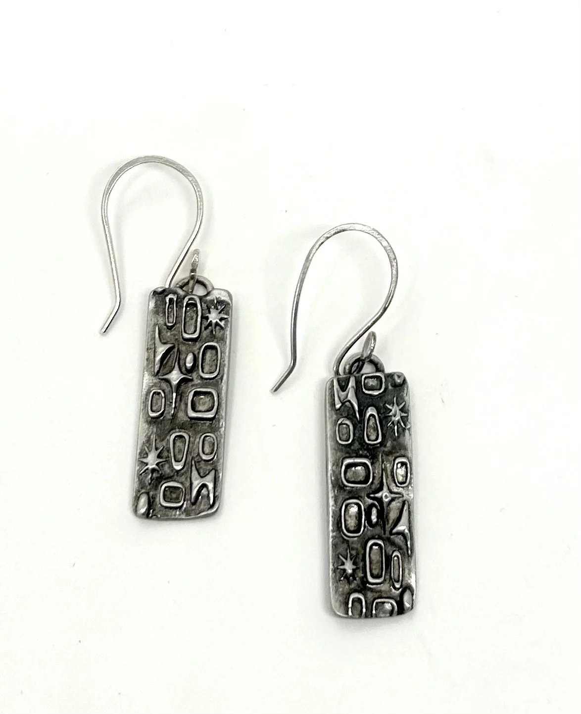 Pewter earrings