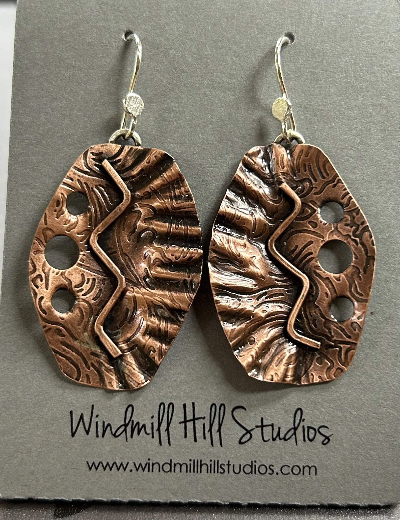 Copper Earrings