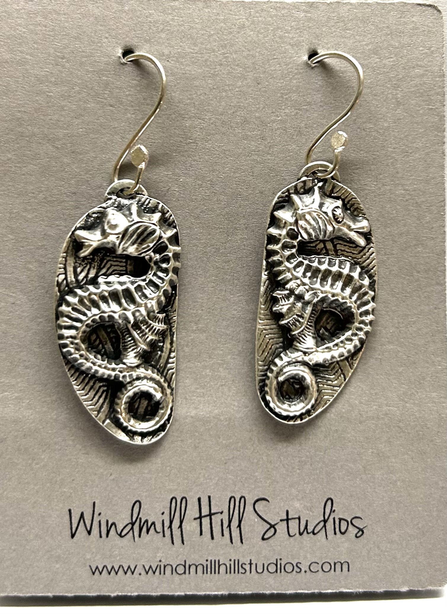 Seahorse earrings