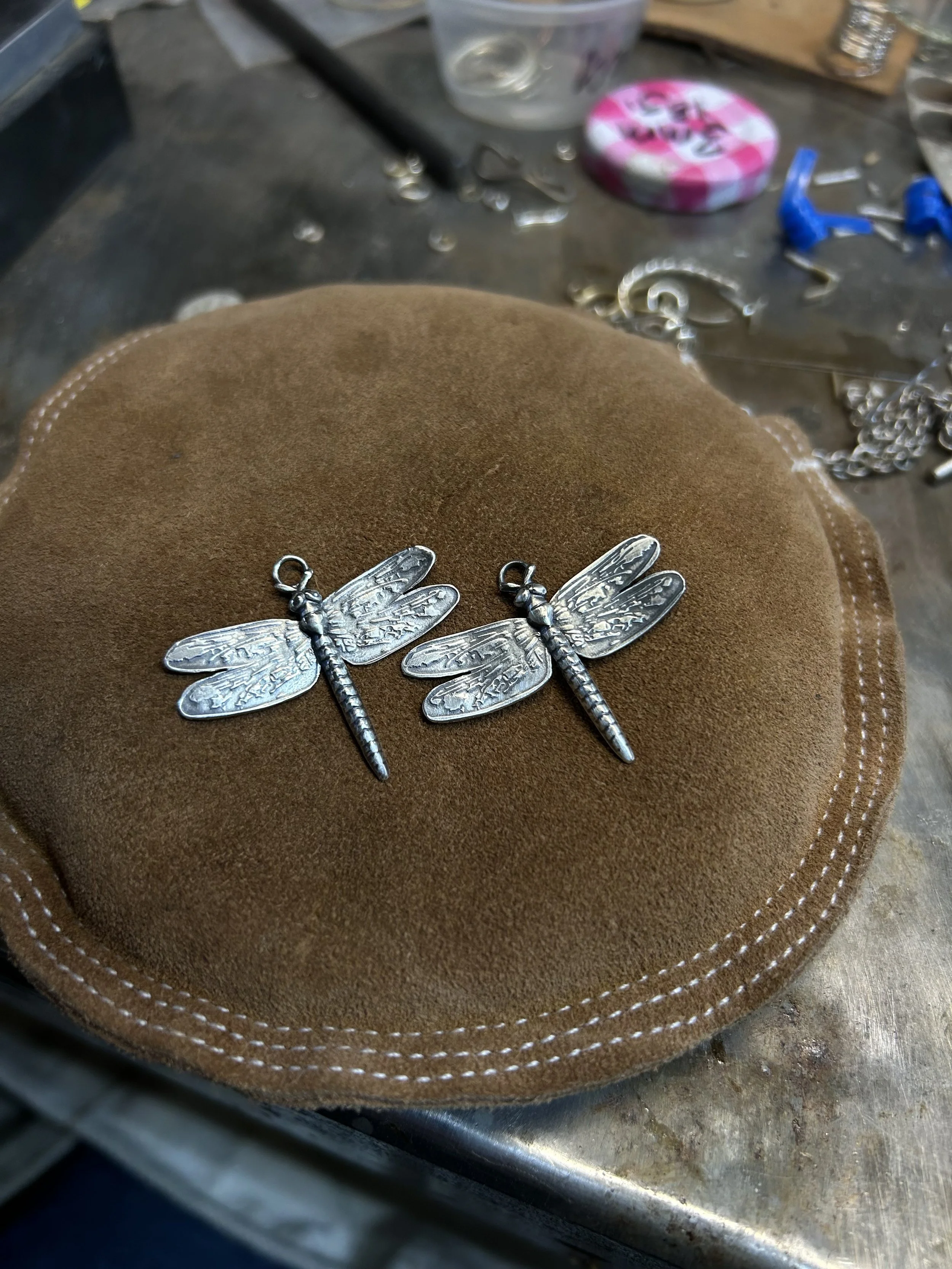 Dragonfly earrings