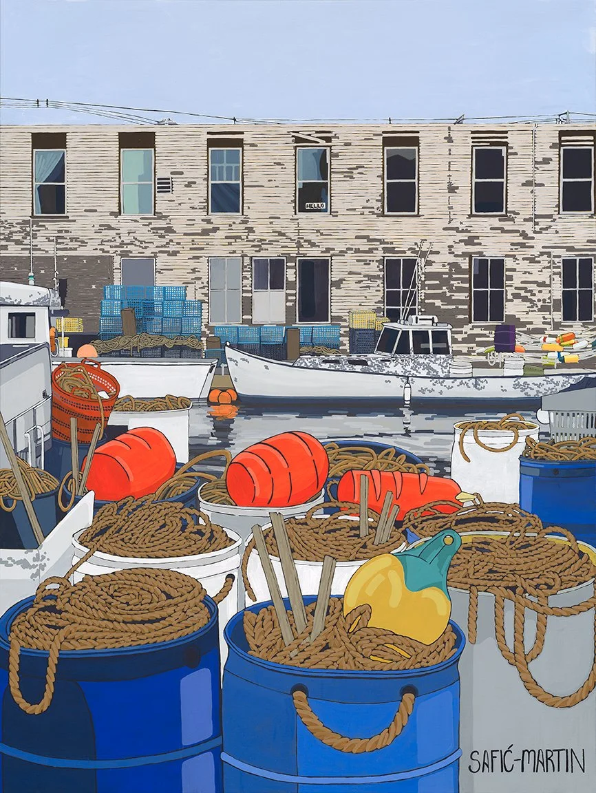 Ropes & Boats - Old Port in Portland, Maine