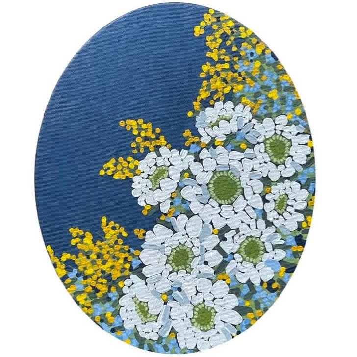 Oval Floral $75
Acrylic on 8x10in canvas.

#tiarasaficmartinart #acrylicart #artist #acrylicpainting #floralpainting #acrylicfloral #originalart #virginiaartist #delrayartisans #springfieldartguild #liquitex #folkartcrafts #springpainting #fredrixcan