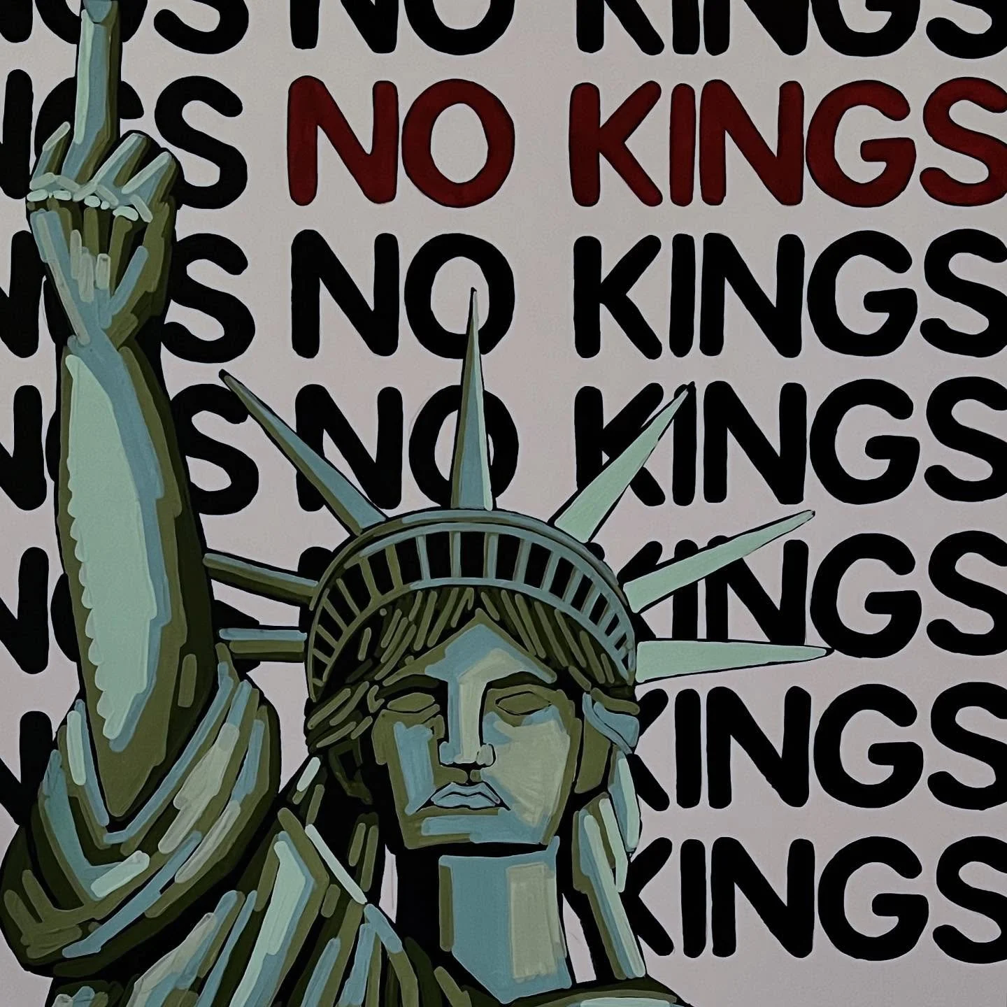 Show up today for a better tomorrow.
Fight for those without your privilege.
No kings. Oct 18 2025

#nokingsday #nokings #nokingsdc #protest #nokingsprotest