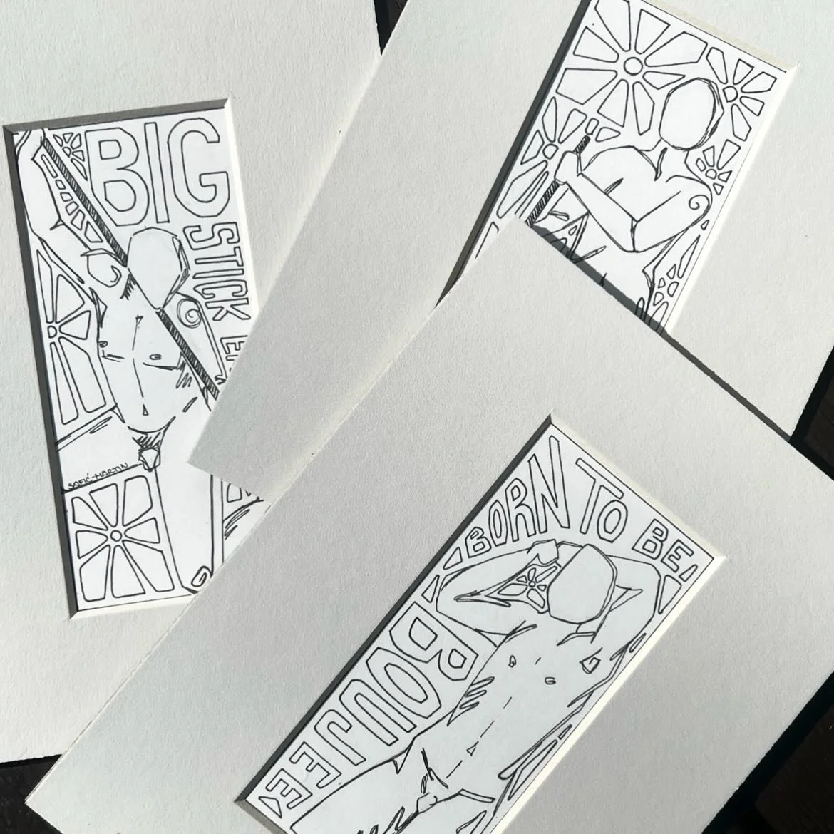 Don&rsquo;t forget the Taubman Art SideWalk Sale is happening next weekend in Roanoke! Come check out my tent and shop for fun pieces, like these cheeky figure drawings. 

#tiarasaficmartinart #taubmanmuseumofart #taubmansidewalkartshow #figuredrawin