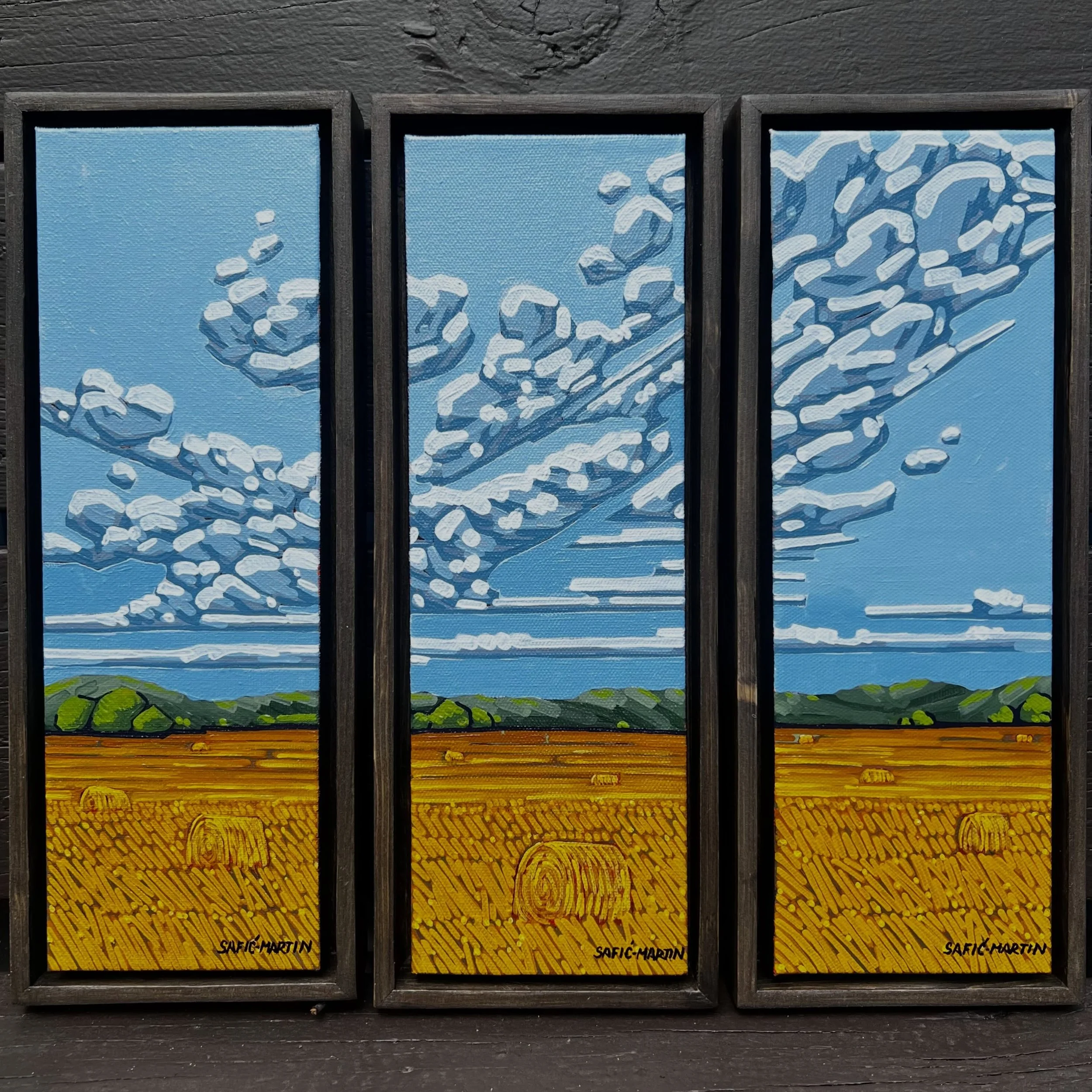 These beauties will be available for @artontheavenuedelray Oct. 3rd!

#tiarasaficmartinart #artontheavenuedelray #autumnart #liquitex festivalseason