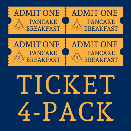 Pancake Breakfast Ticket 4-Pack