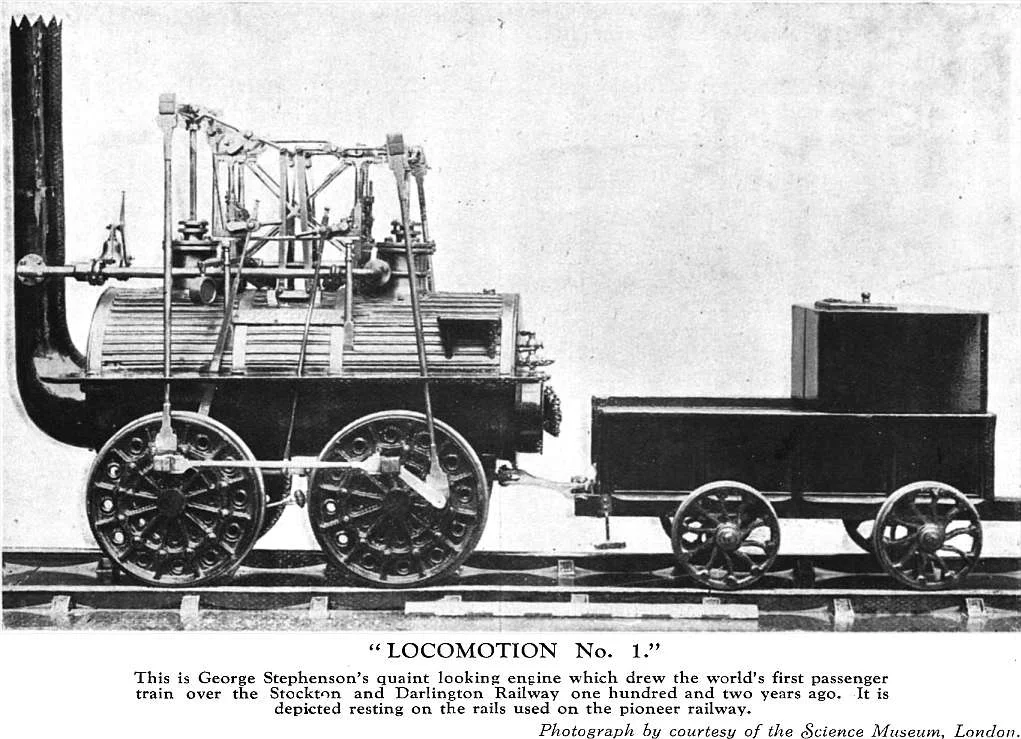 George Stephenson’s Patent Locomotive Engine