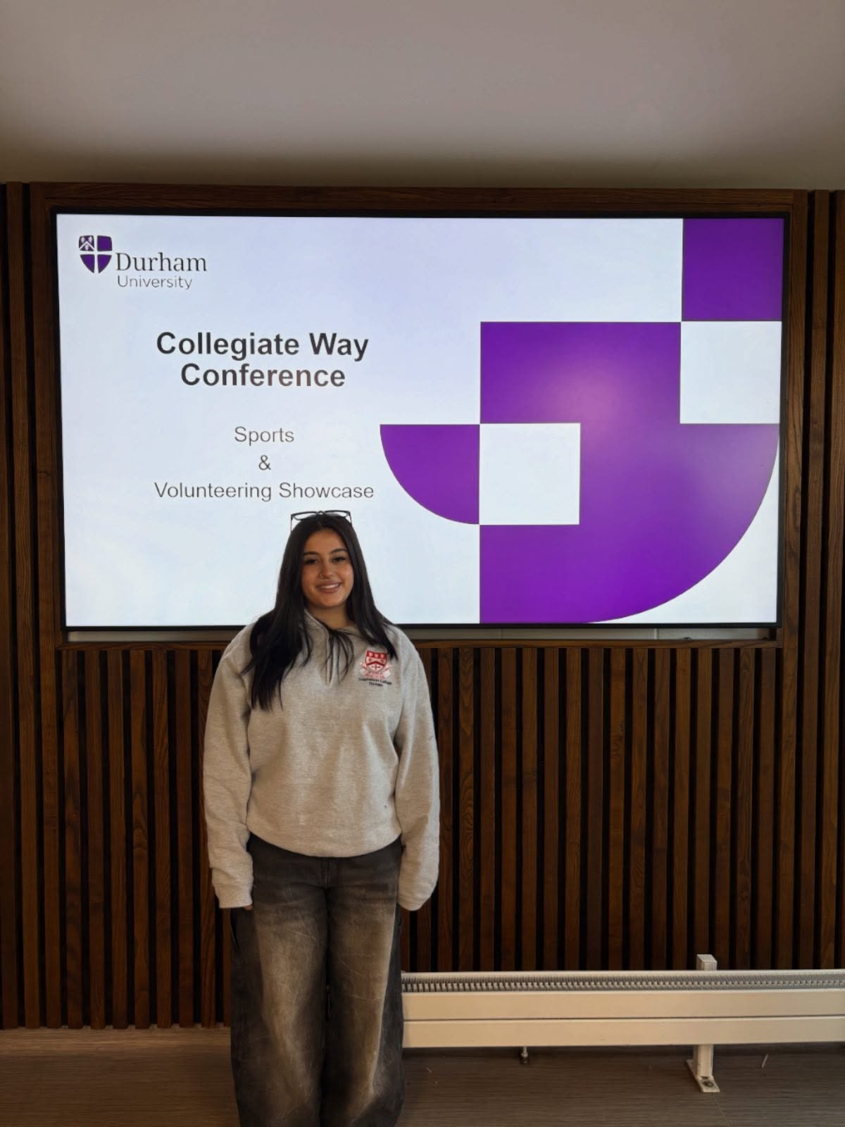 Katie, our Principal attended the first day of the Collegiate Way International Conference today, hosted here in Durham and bringing together representatives of collegiate universities worldwide. It
has been a great opportunity to explore &lsquo;the
