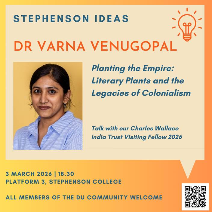 Stephenson Ideas with Dr Varna Venugopal