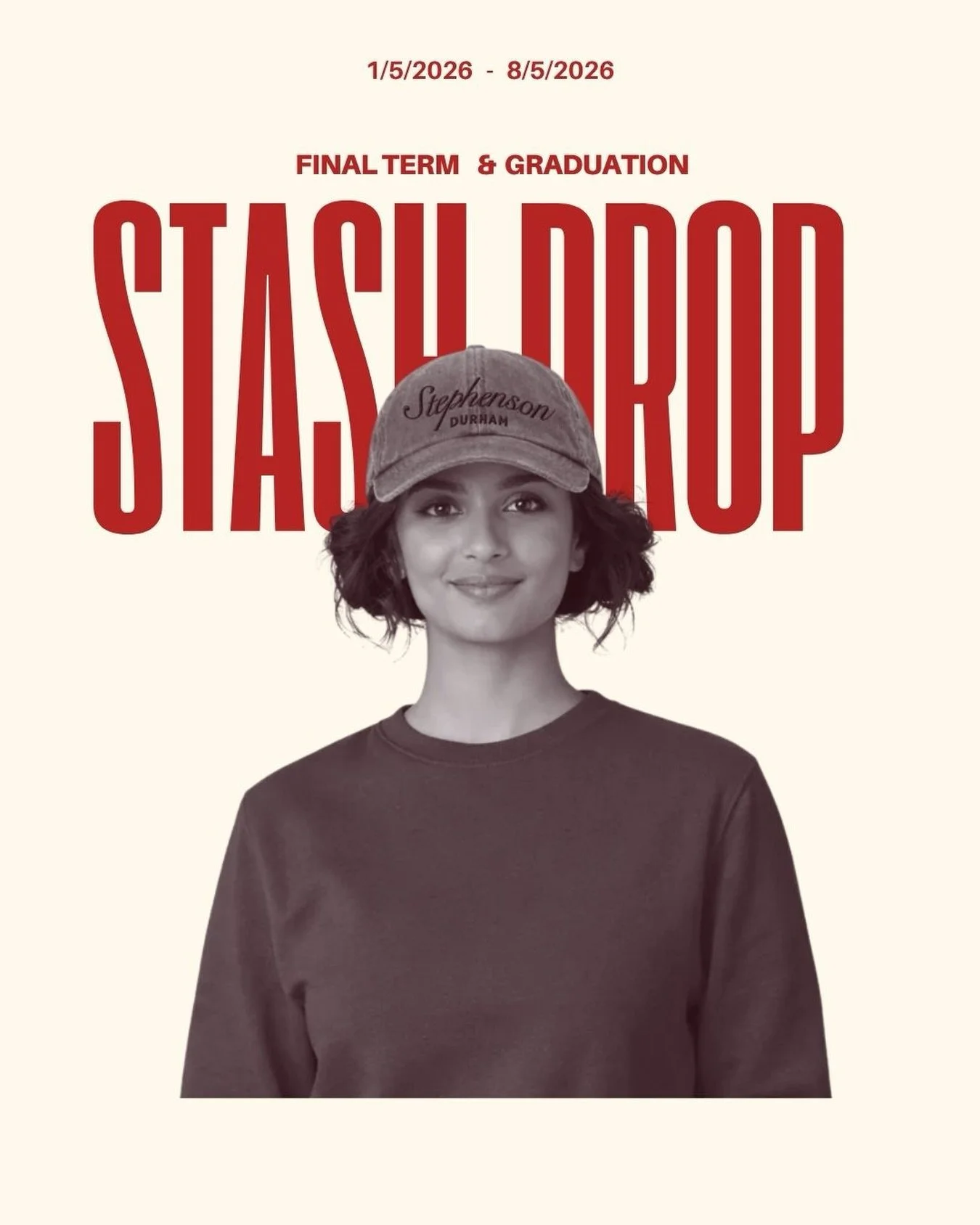🚨FINAL TERM STASH DROP 🚨

Open today (1/5/26) until the 8th May 2026. Link on stories and in linktree