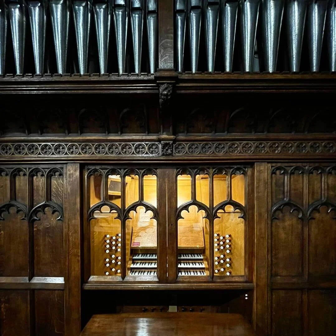 Denman organ is being played again at St Lawrence
