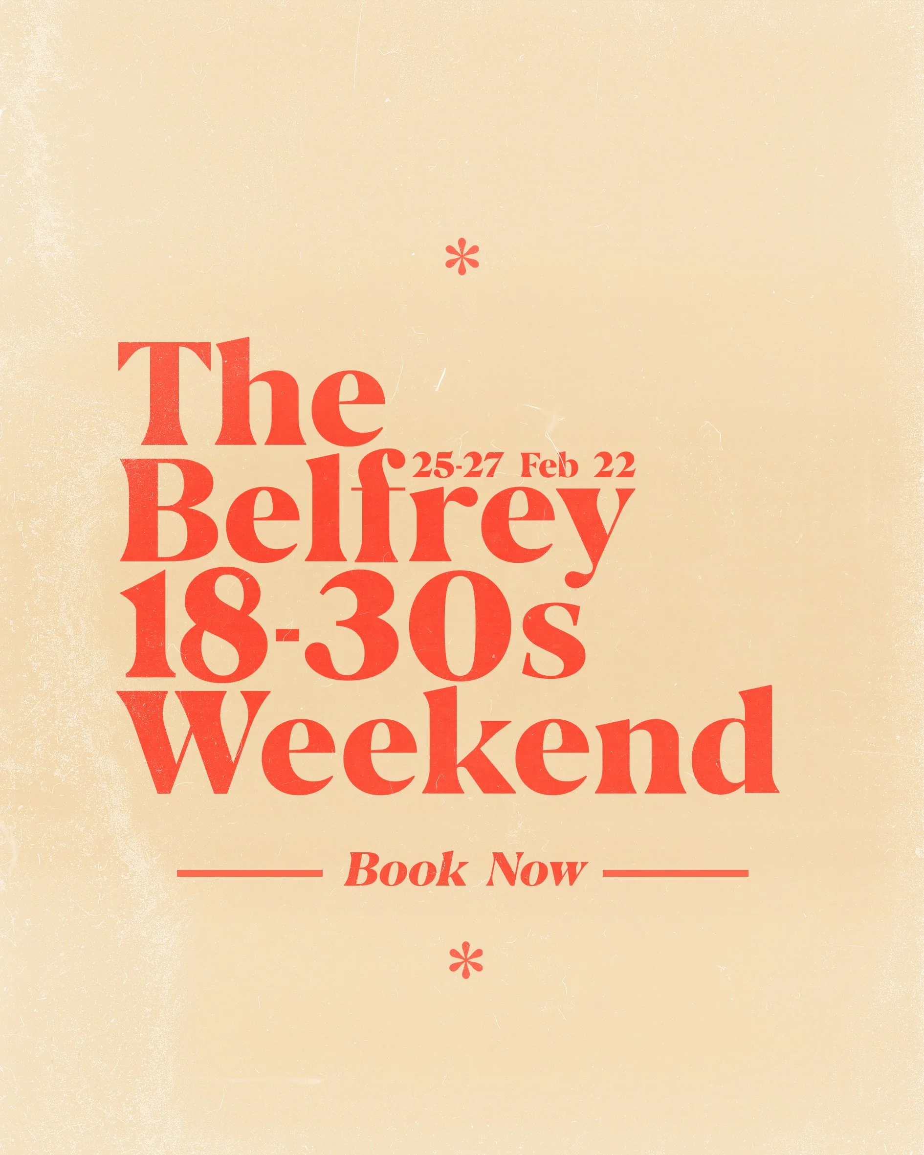 The Belfrey 18-30's Weekend