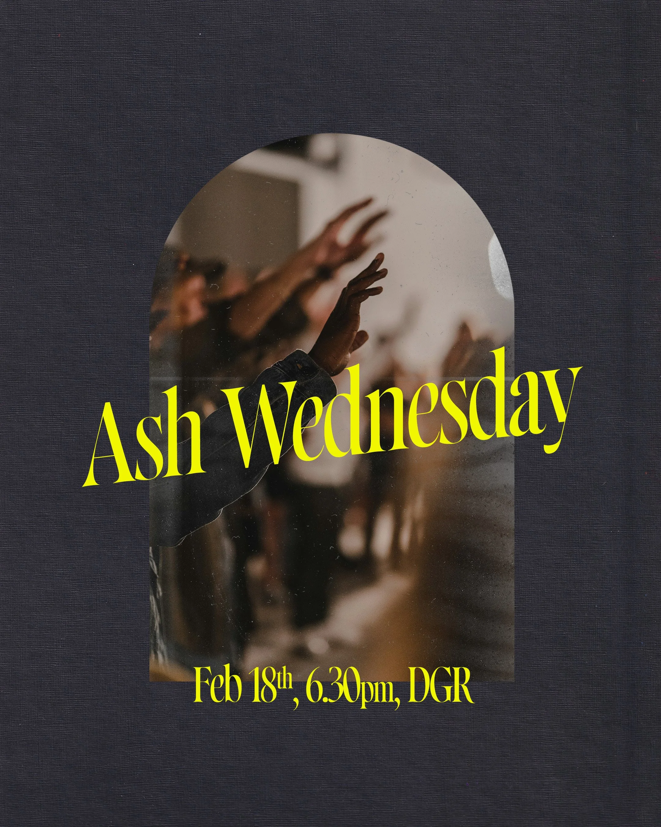 Ash Wednesday Evening Service