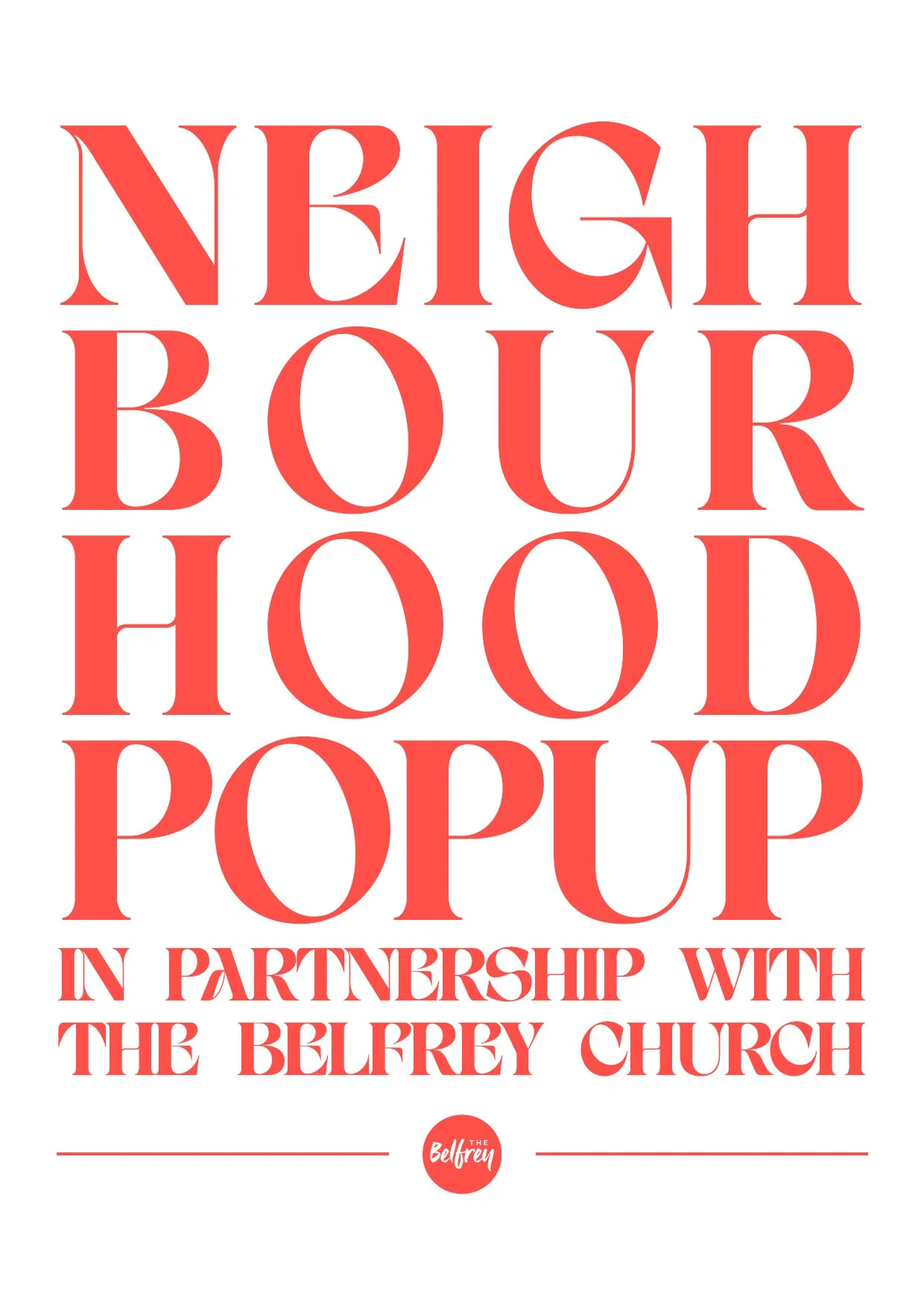 Neighbourhood Popup