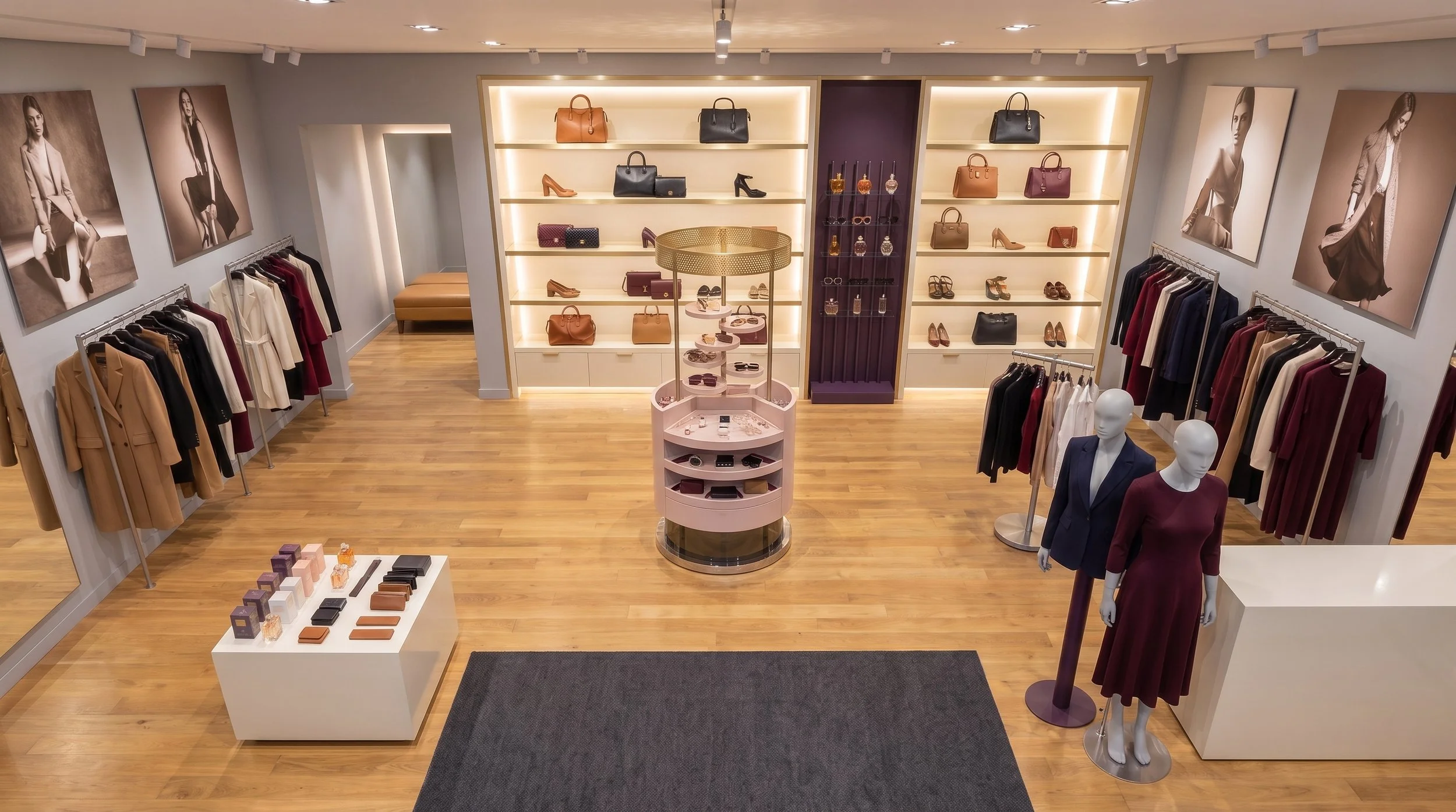 Luxury Retail Concept Store — 3D Visualisation & Interior Design