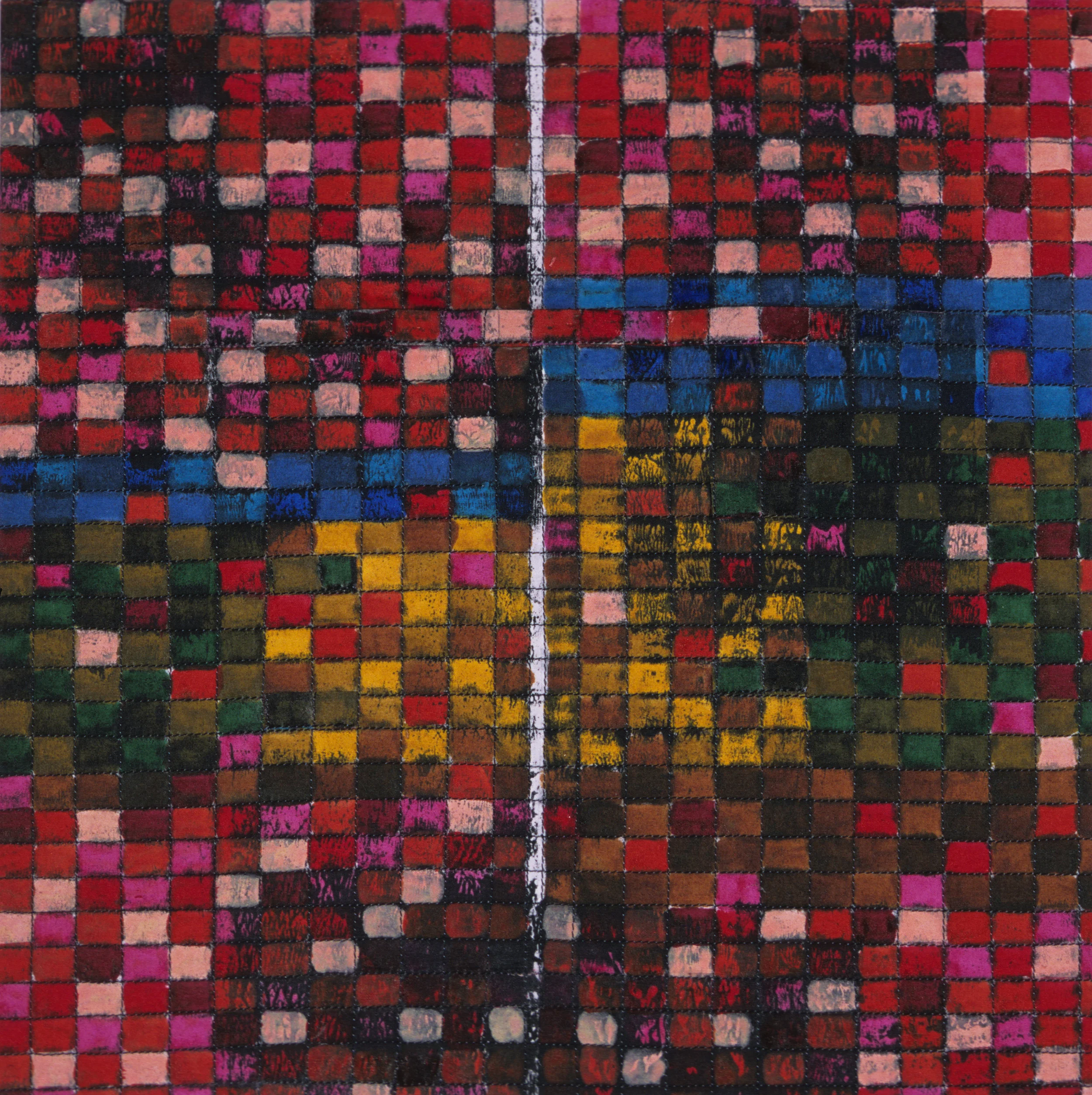 Fall Fence Landscape (panel 6)