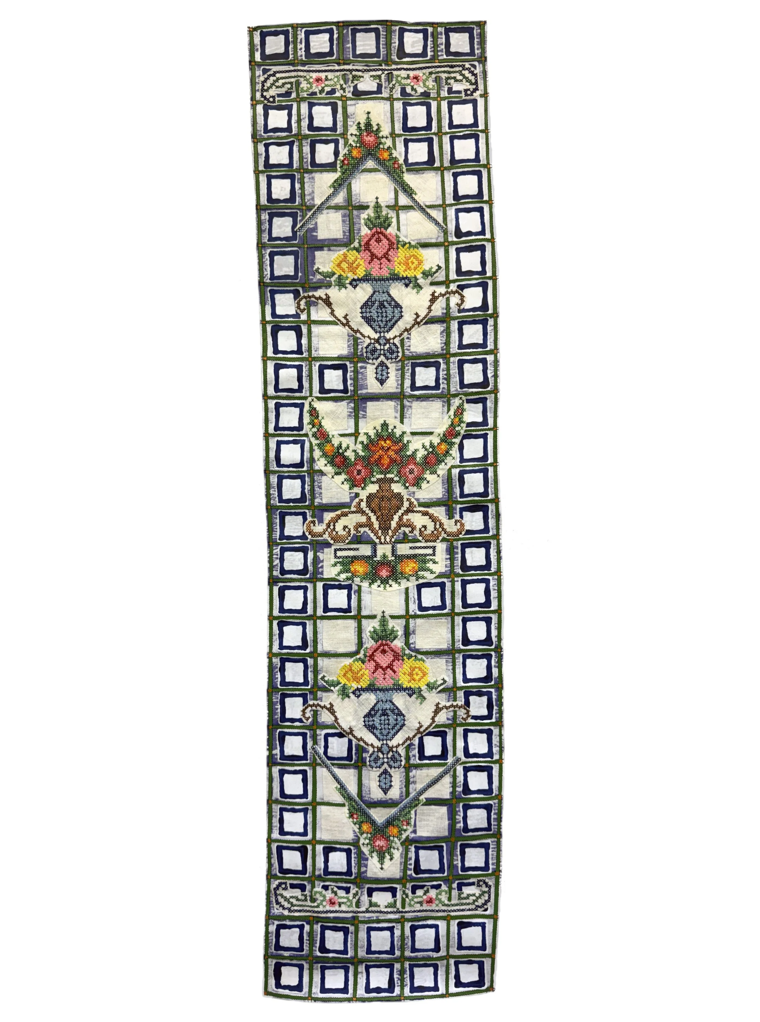 Vintage Table Linens Reimagined #3