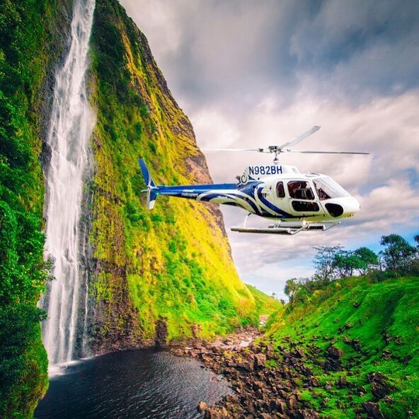 helicopter tours on the big island