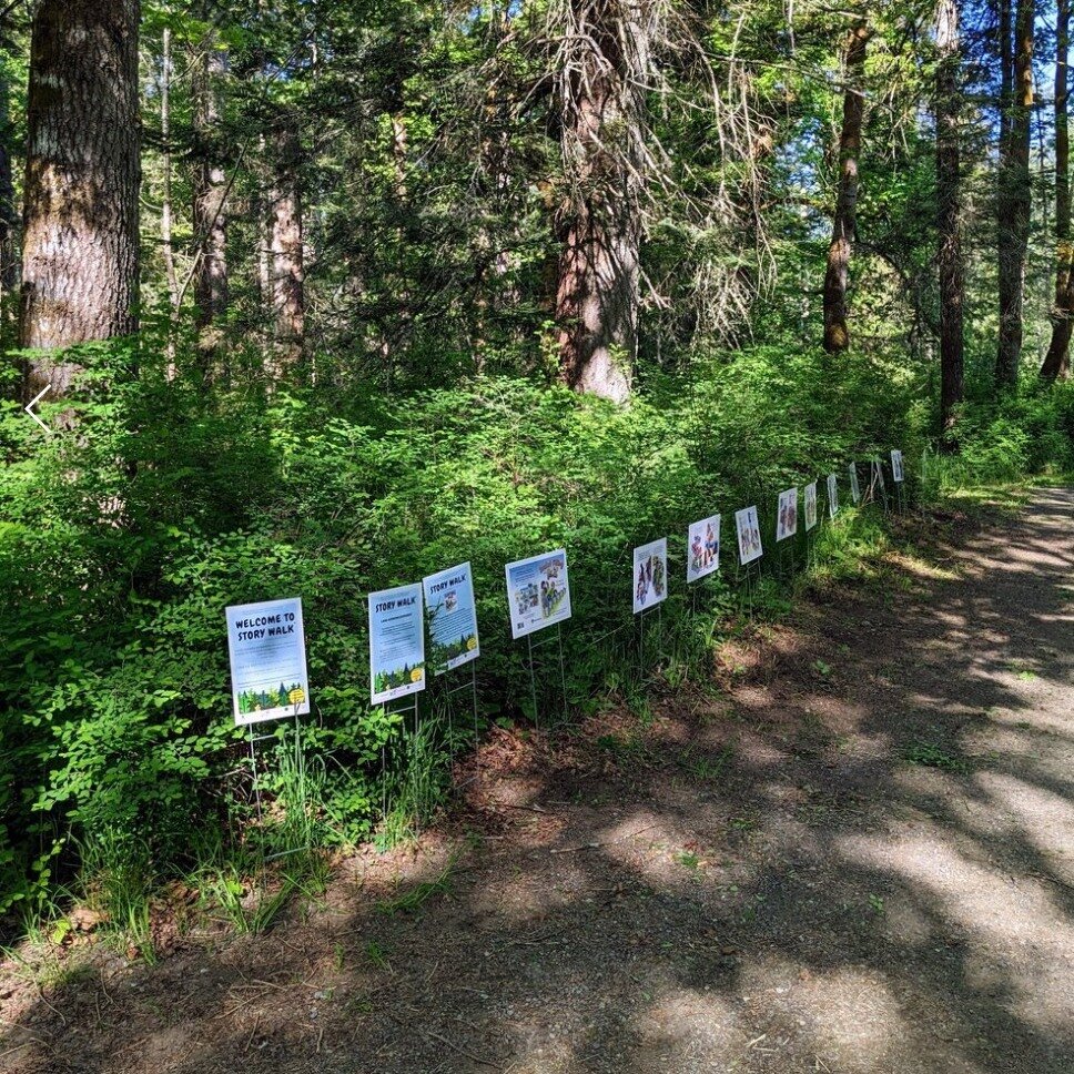 Did you know that Storywalks are back for their 4th year in a row? Comox Valley Lifelong Learning Centre has put together some beautiful walks to take your family on in the Comox Valley area. Click on this link below to find out where you can explore