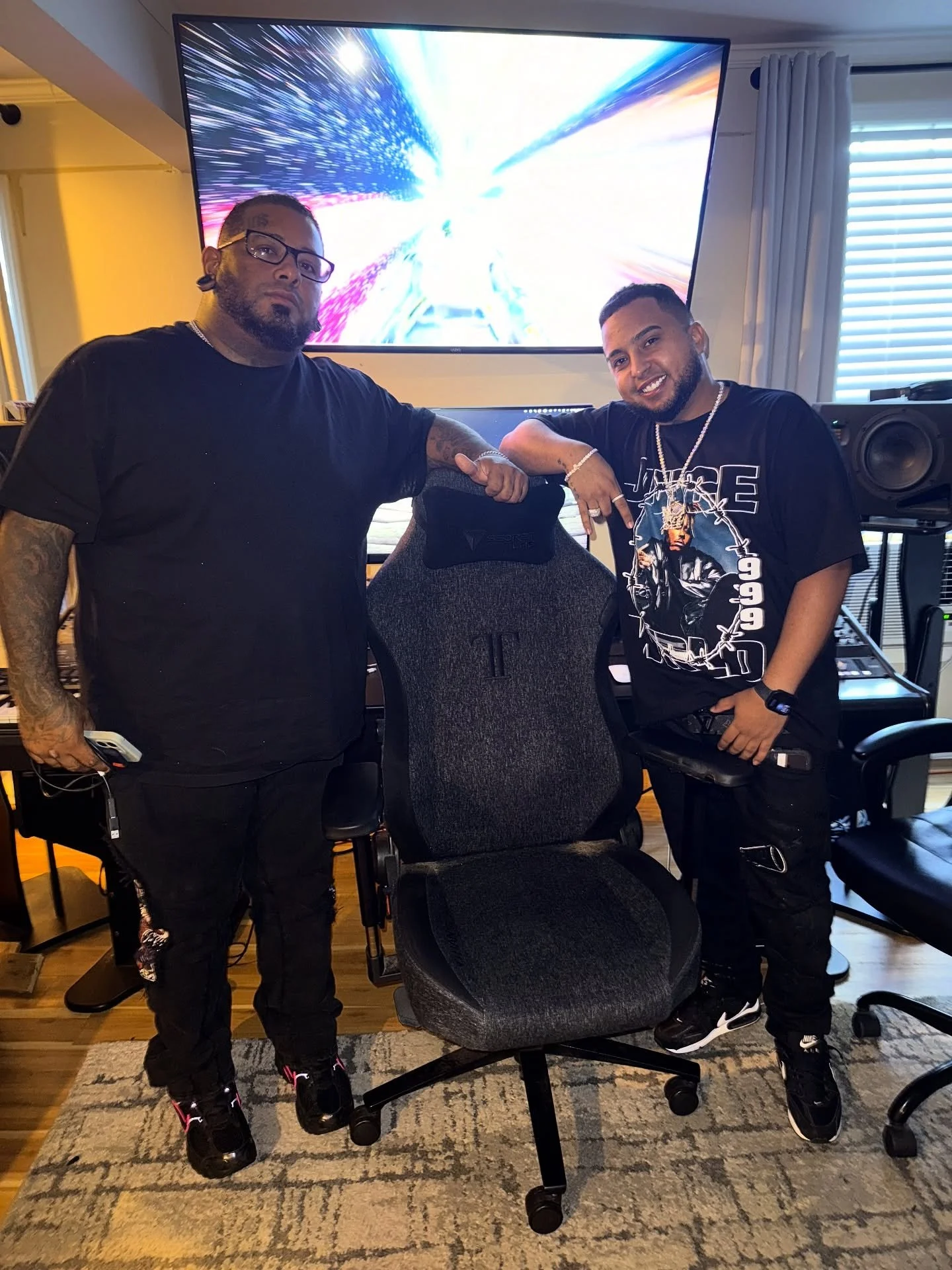 @azziondabeat and @coztozo came by to make some 🔥🔥🔥