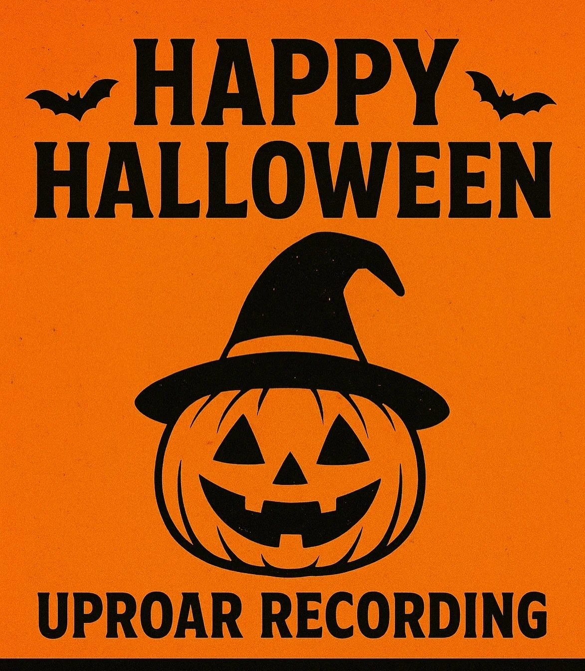 Happy Halloween! Book a session this weekend to record some spooky tracks!