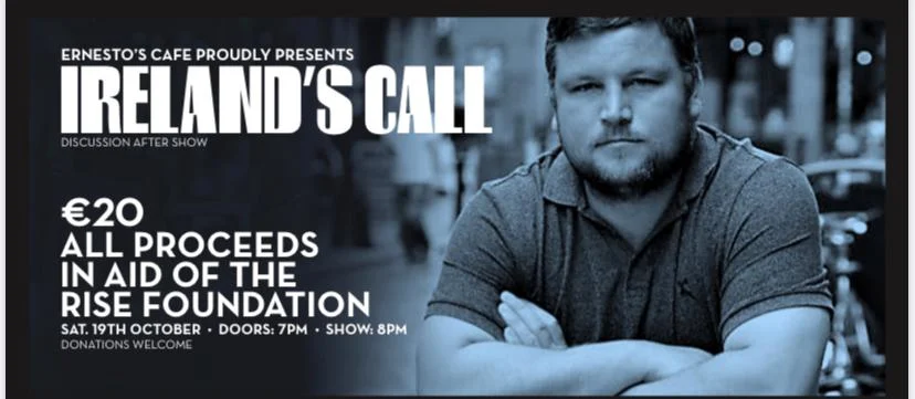 John Connors performs "Ireland's Call" in aid of the Rise Foundation