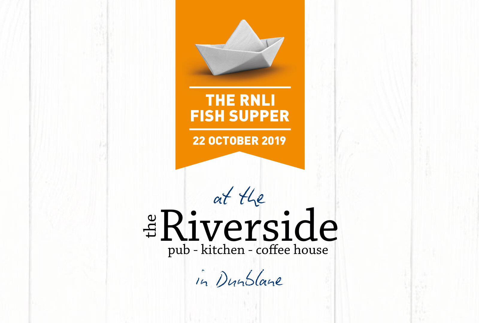 RNLI Fish Supper 2019 - Dunblane