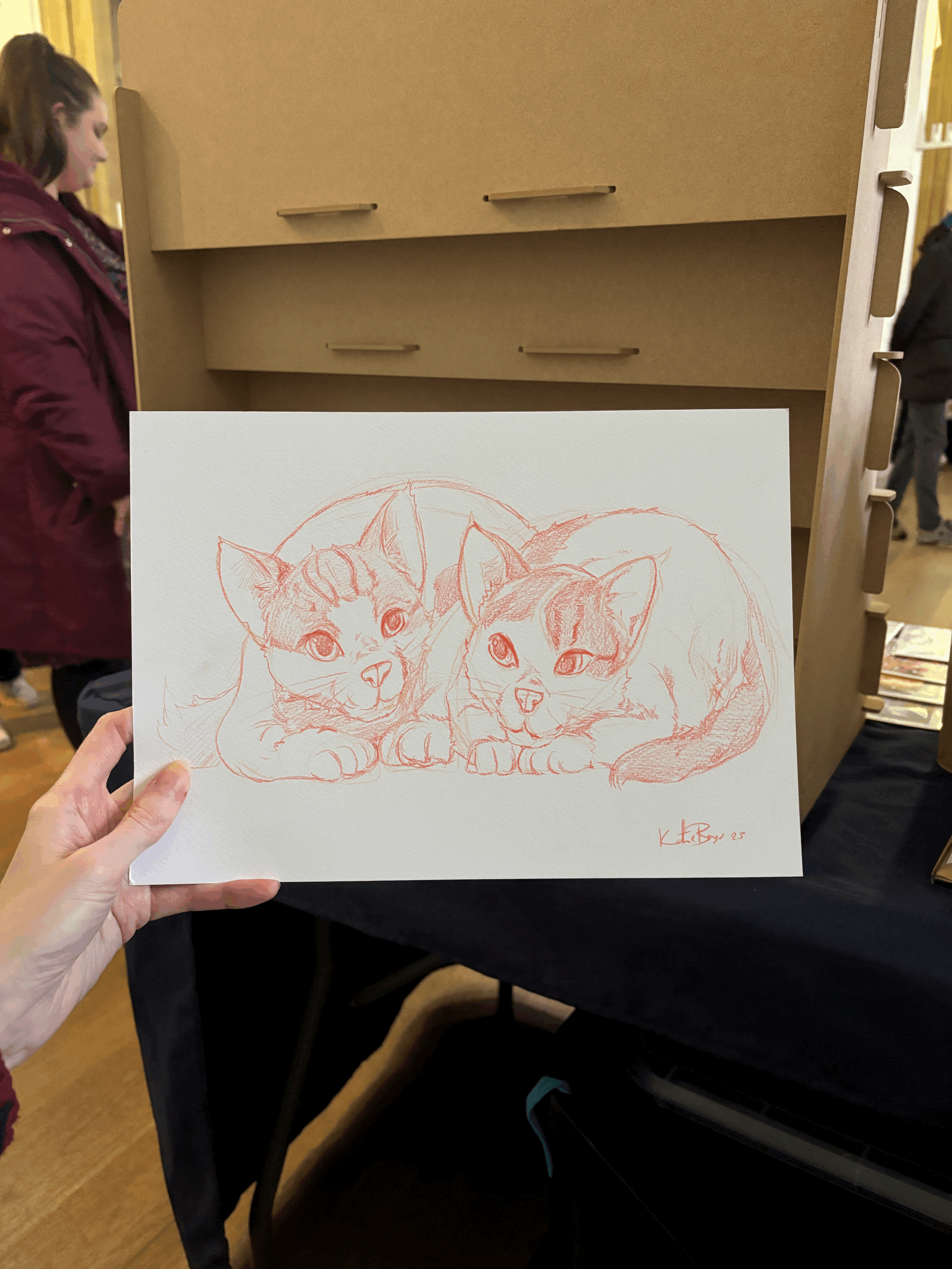 Custom Coloured Pencil Pet Portraits (Physical Artwork)