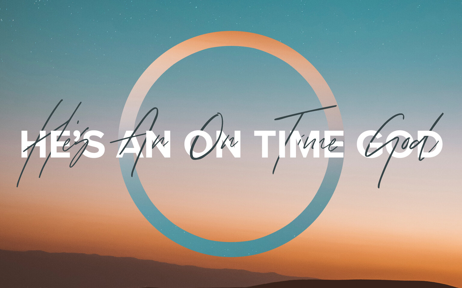 He's An On Time God - Evangelist Nathan Cox