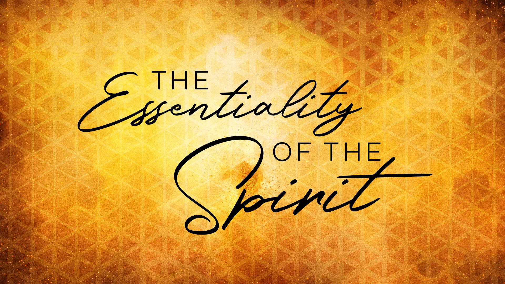 The Essentiality Of The Spirit - Pastor Nathan Holmes