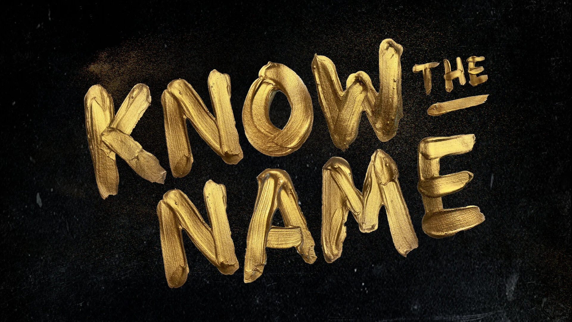 Know The Name - Pastor Nathan Holmes
