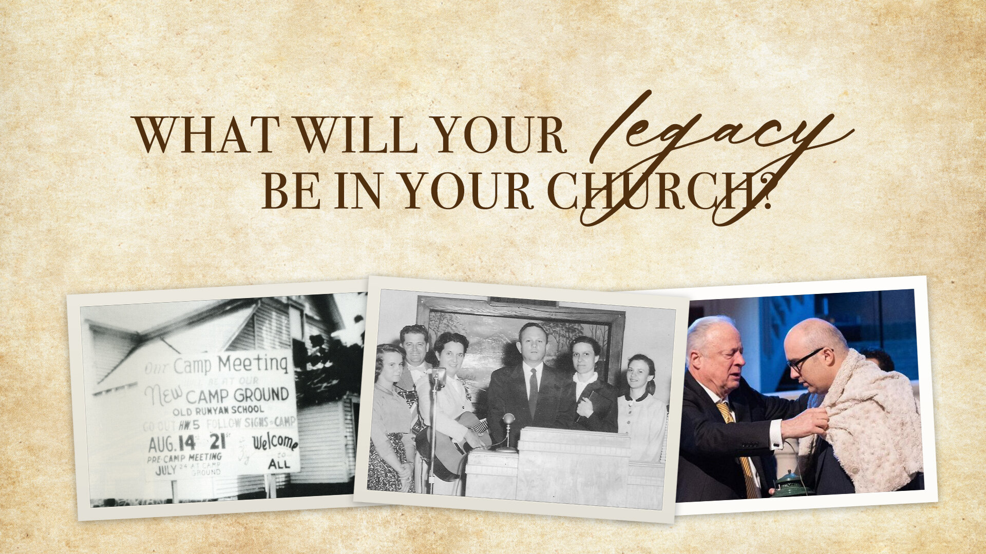 What Will Your Legacy Be In Your Church - Bishop Joel Holmes