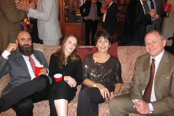 Honoree Luci Arnez and friends