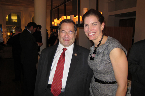 Congressmember Jerry Nadler and Manhattan Borough President Candidate and Board Member Julie Menin