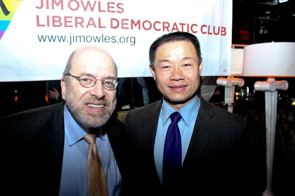 Political Guru George Arzt and Mayoral Candidate John Liu