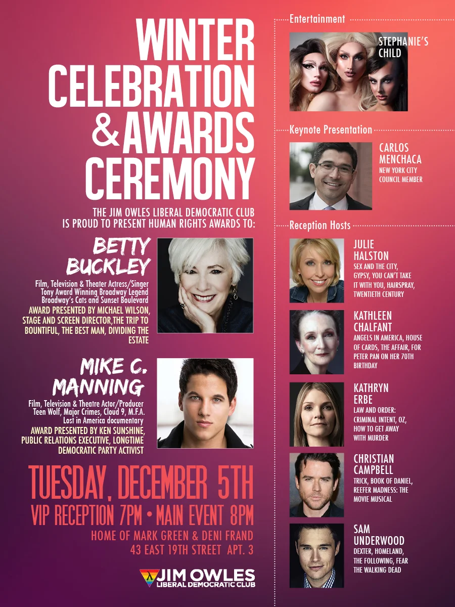 The Jim Owles Winter Celebration &amp; Awards Ceremony 2017