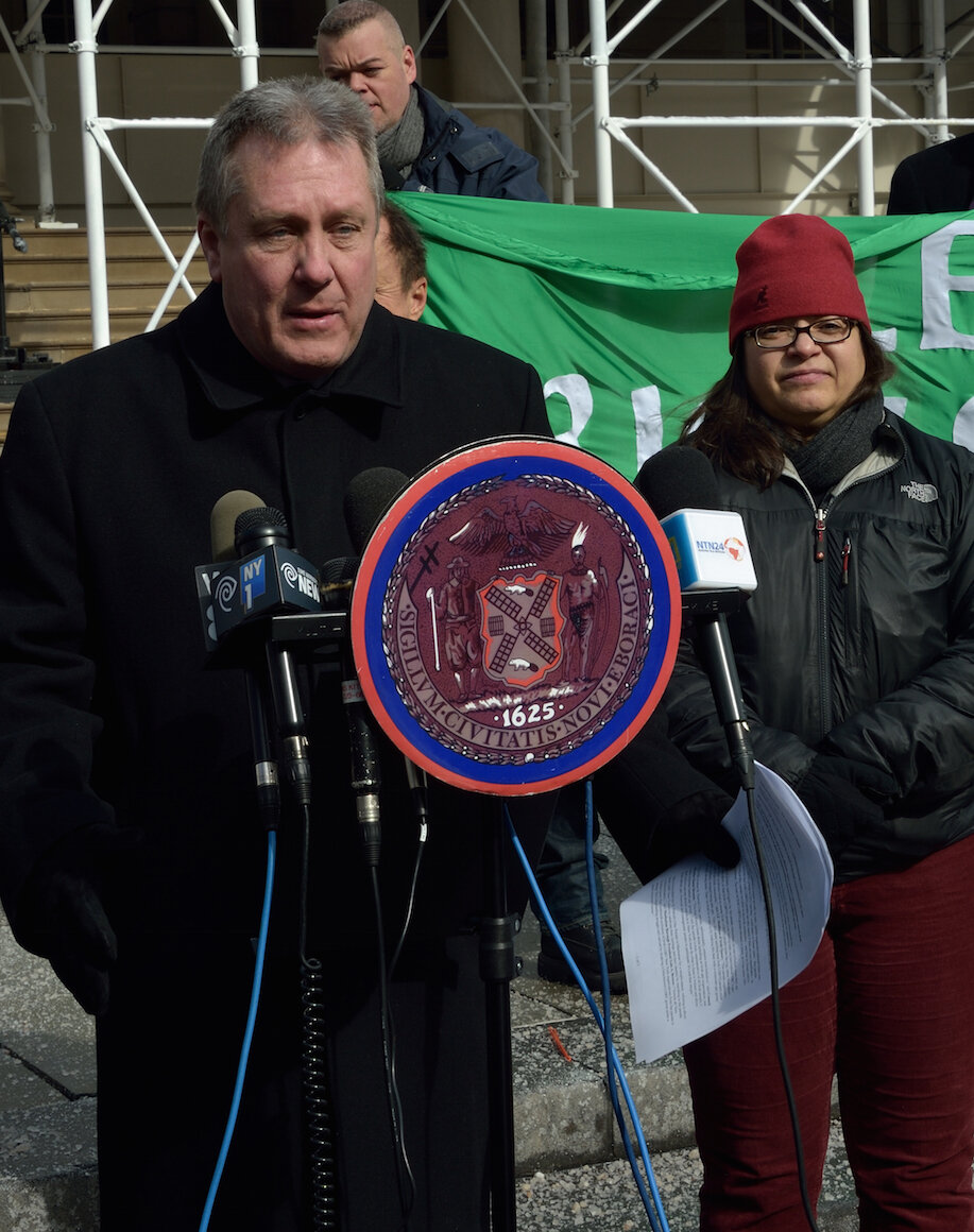 Councilmembers Daniel Dromm and Rosie Mendez are alone among the LGBT caucus in opposing the religious and other private school funding measure. | DONNA ACETO