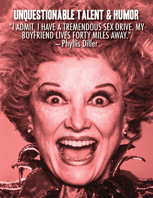 A Phyllis Diller mailer and an anti- anti-Quinn endorsement