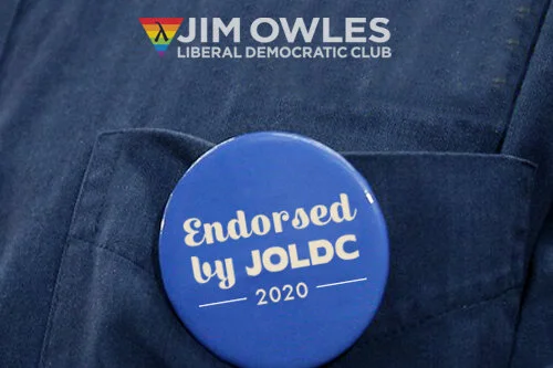 Press Release: Jim Owles Liberal Democratic Club 2020 Primary Endorsements