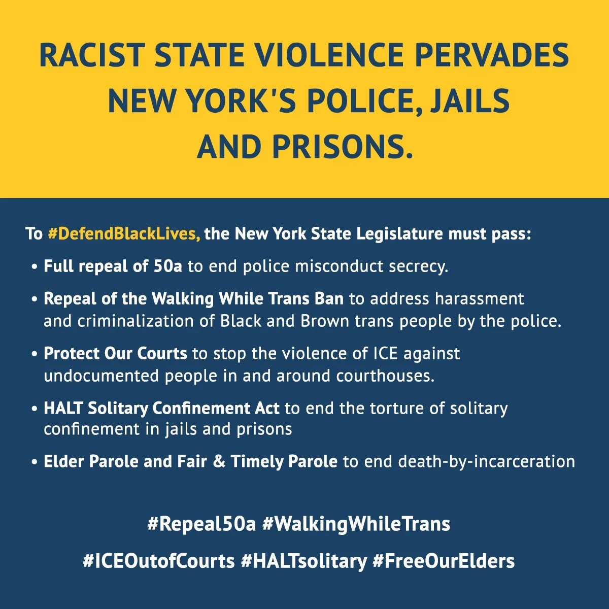 Racist State Violence Pervades New York's Police, Jails and Prisons