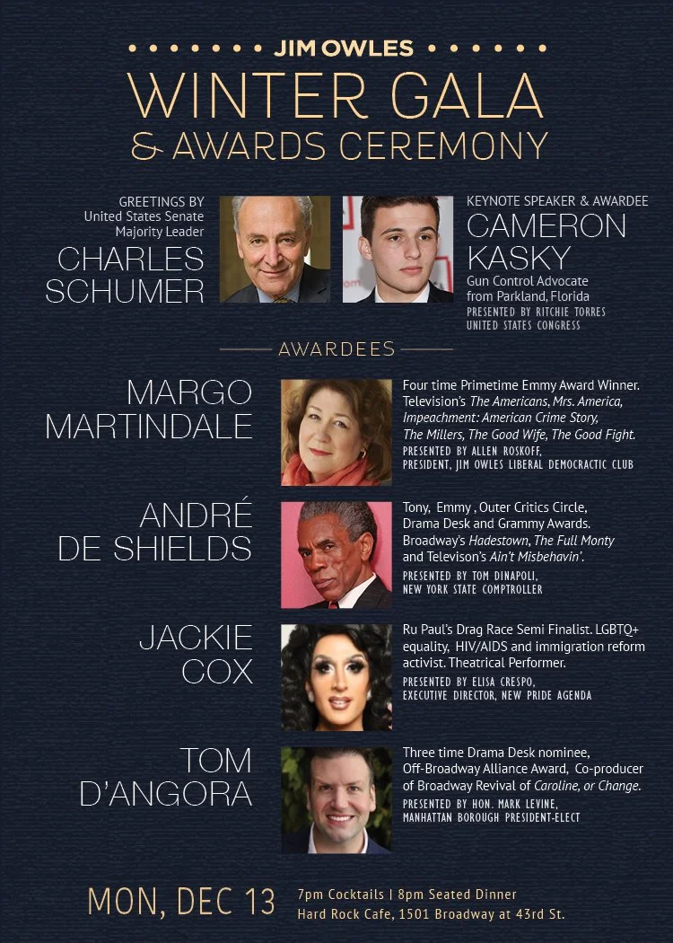 The Jim Owles Winter Gala and Awards Ceremony 2021