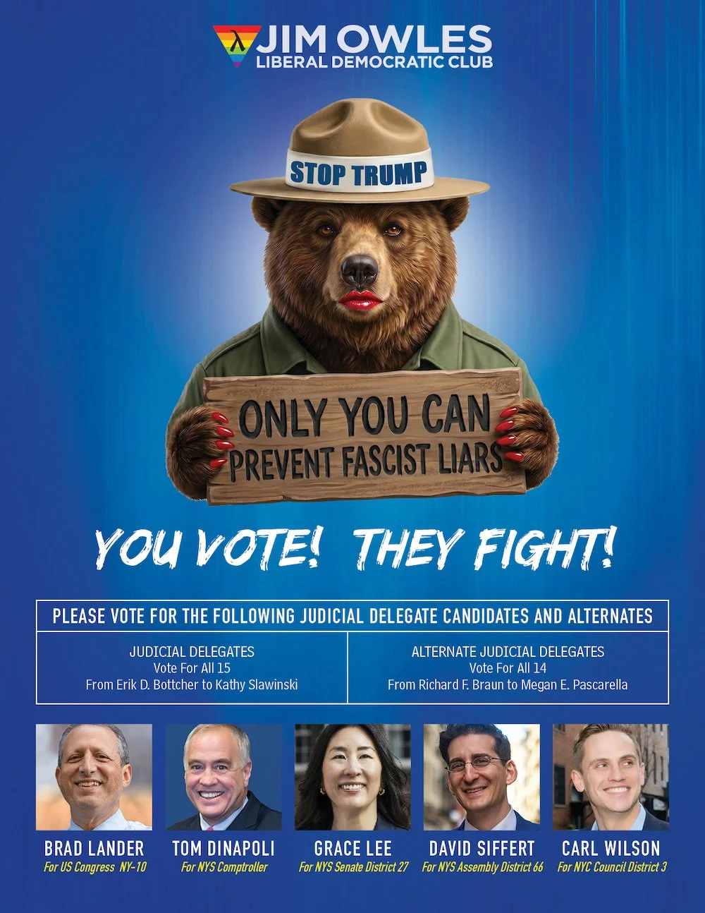 Jim Owles Liberal Democratic Club Literature 2026