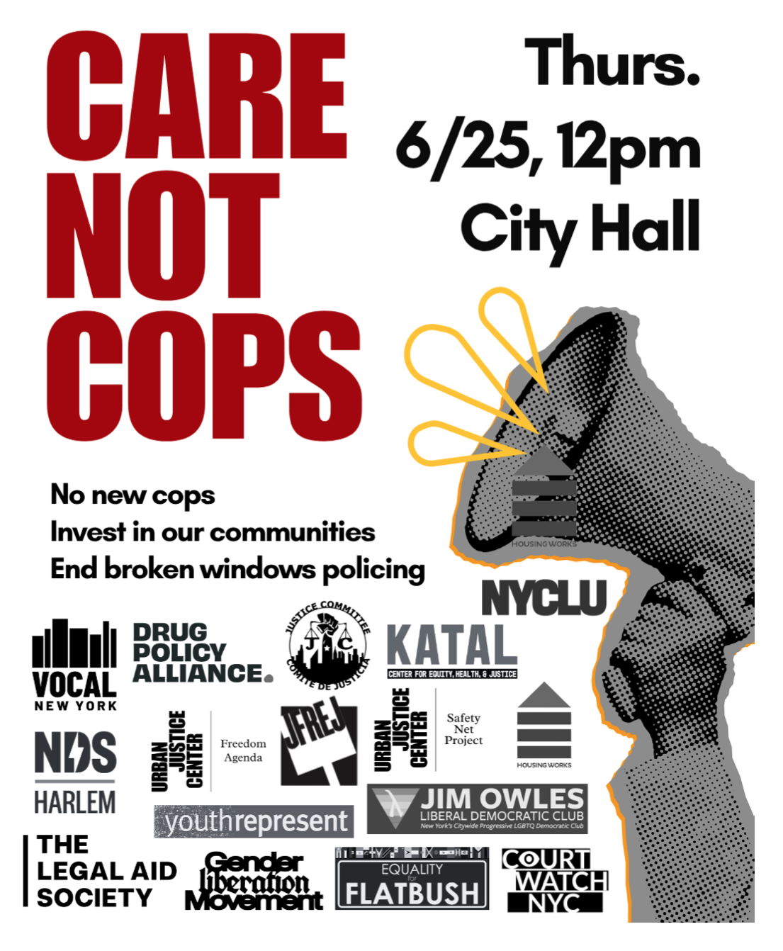 CARE NOT COPS