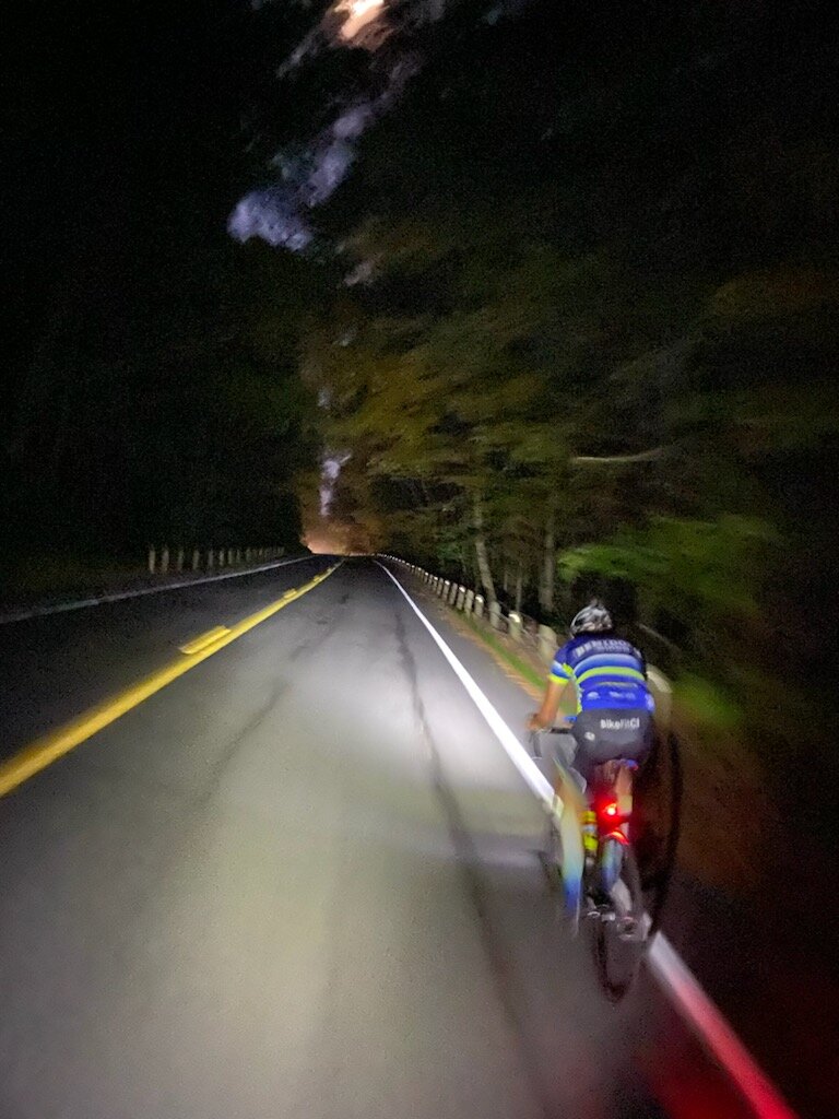 Late in the Everesting challenge