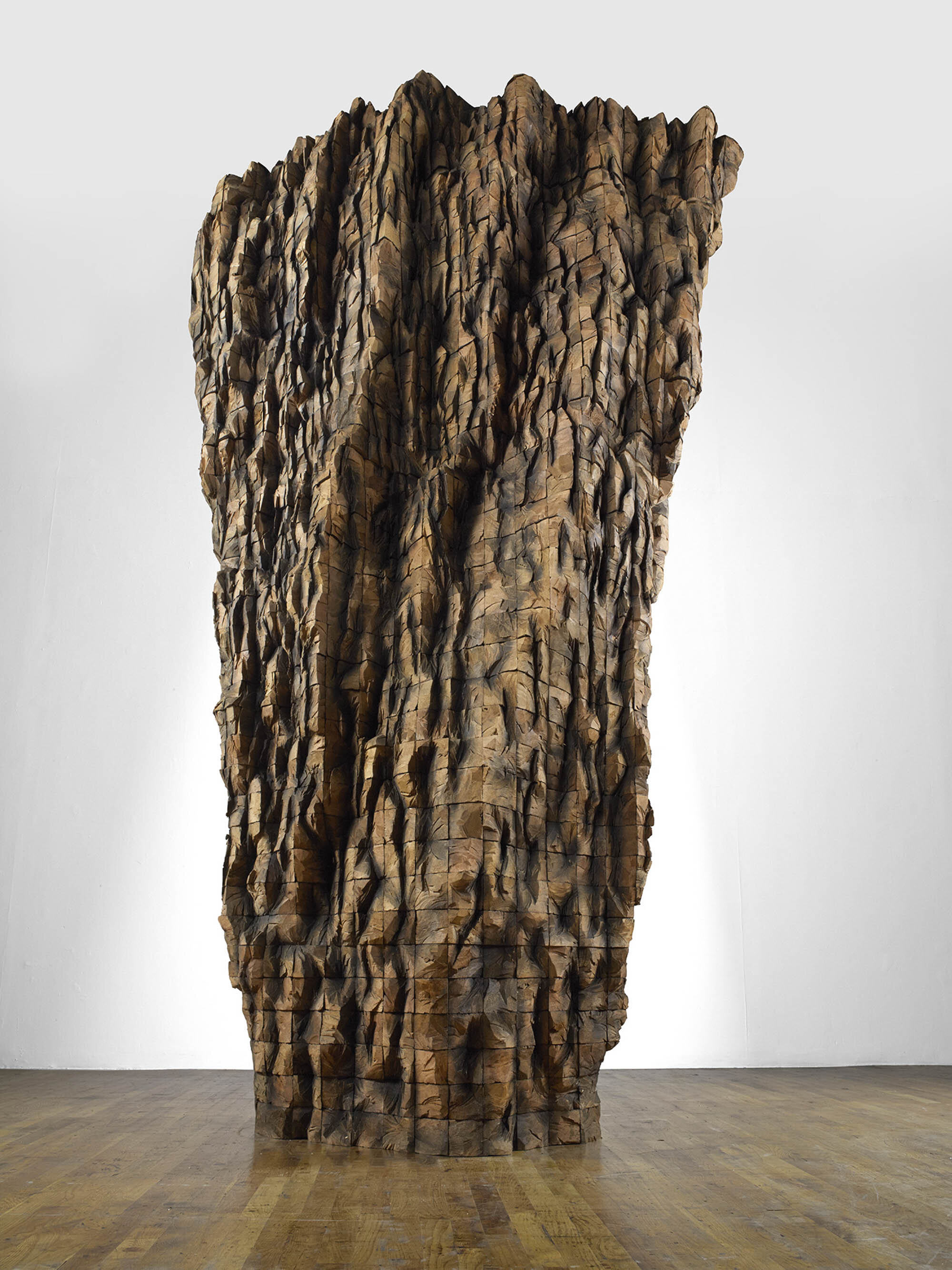       Krypta I , 2014 Cedar and graphite 125.5 x 77.5 x 56 in.    MORE IMAGES   The Fabric Workshop and Museum  