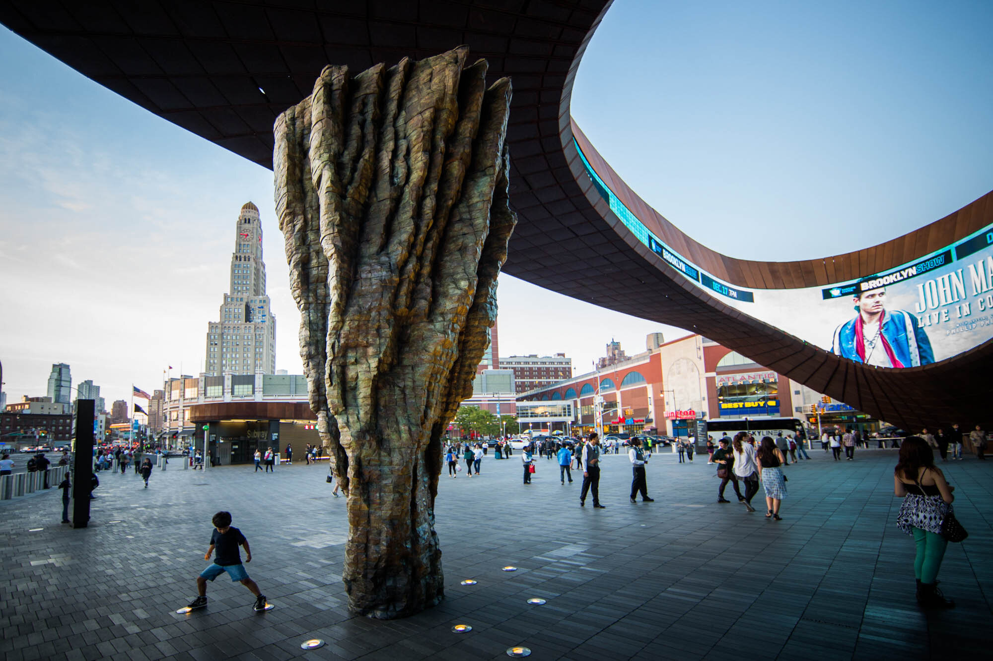       ONA , 2013 Bronze 236 x 118 x 106 in.    MORE IMAGES   Brooklyn Barclays Center  