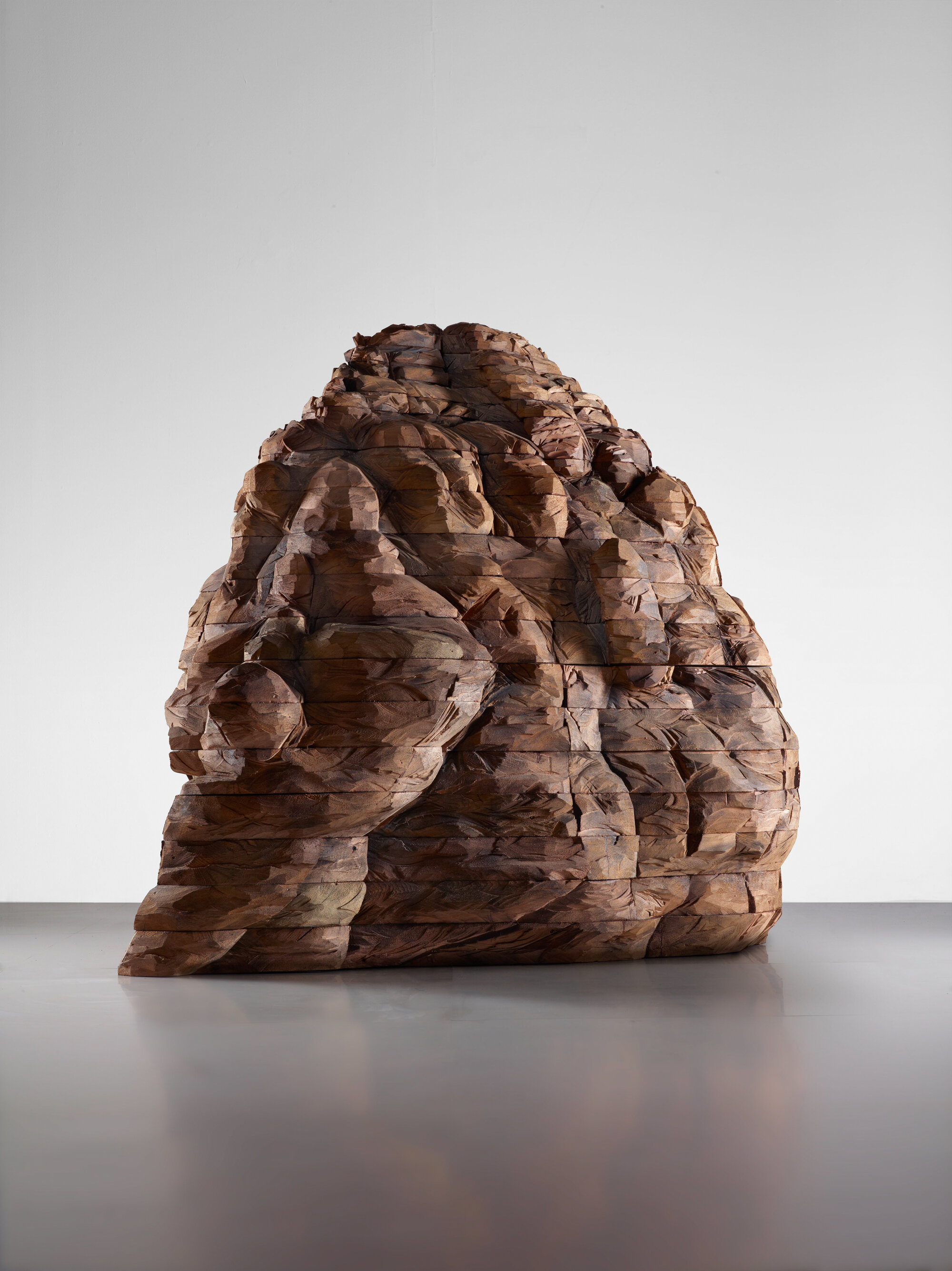       Taste of Metal,  2011 Cedar and graphite 54 x 45 x 62 in.    MORE IMAGES   Galerie Lelong &amp; Co.  